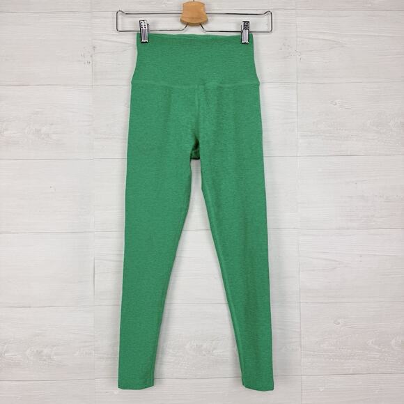 Beyond Yoga Size Small Spacedye Caught In The Midi High Waisted Legging Green - Picture 13 of 14